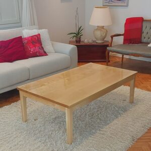 MOOWOO olohuoneen pöytä koivusta